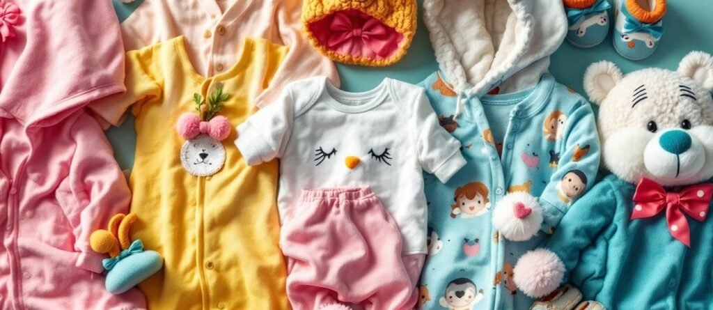 Vêtements tendance pour bébé en 2023.